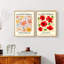 Ensemble de 2 estampes Vintage Floral Giclee - ensemble de 2-894865862-894865871