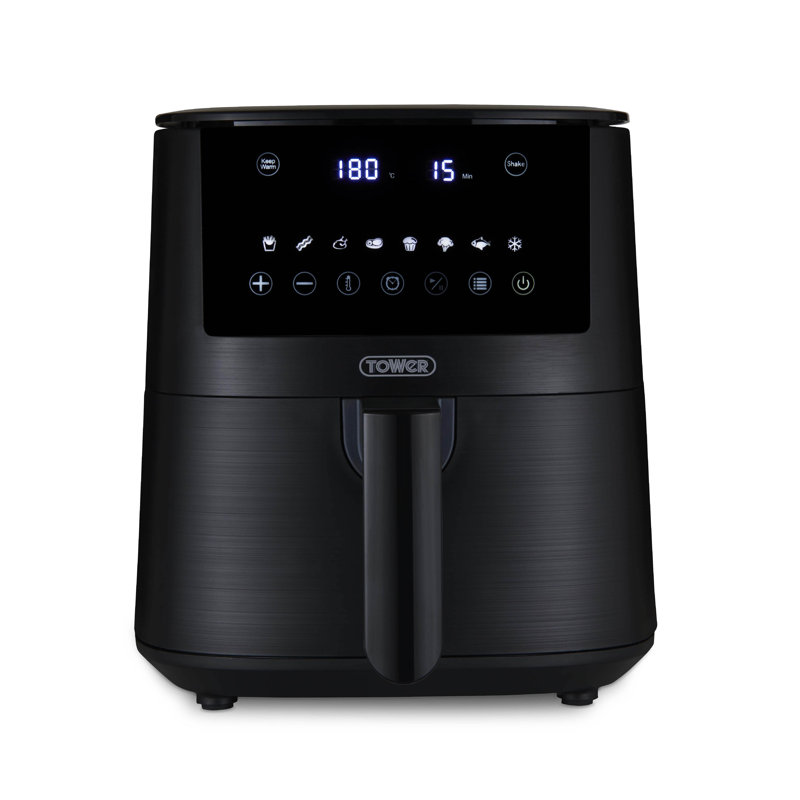 Tower Vortx 4.2L Digital Air Fryer with 8 Cooking Presets, 60 Minute Timer, 1400W