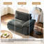 Chaise d'angle en velours côtelé Lauretta-130047827