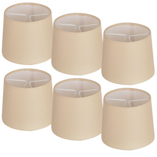 11cm H Cotton Drum Lamp Shade ( Clip On )