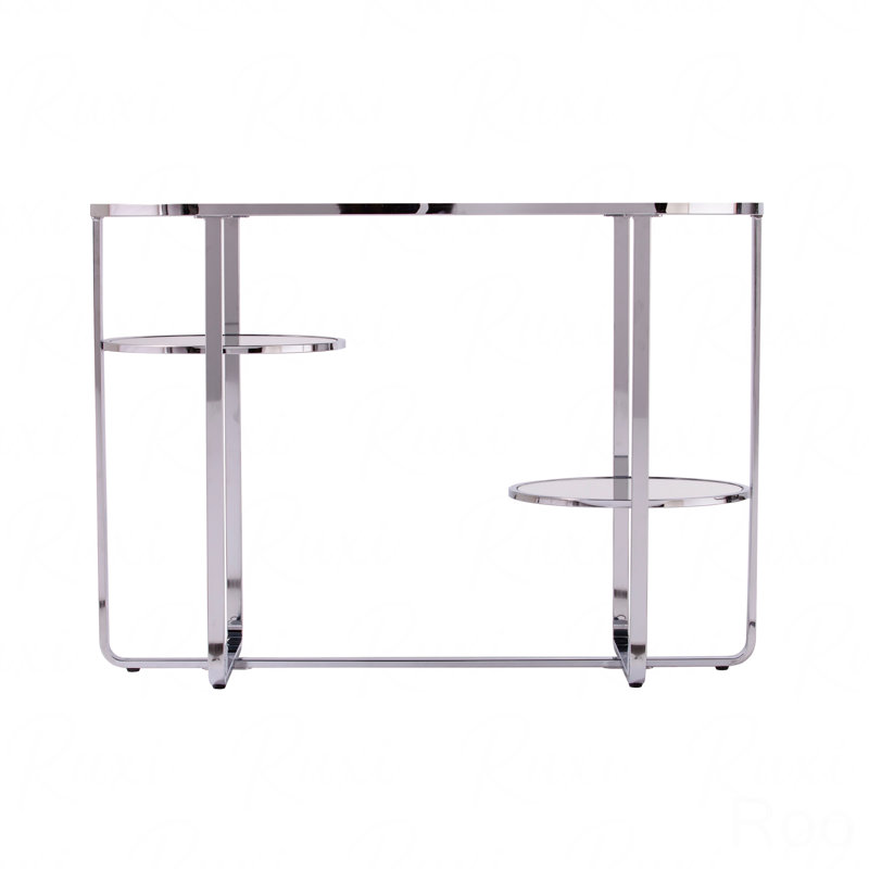 Console à miroir avec rangement