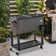 Winado 80 Quarts Serving Station / Cart Cooler with wheels in Gray