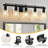Bathroom Lighting Fixtures: 5-Light Bathroom Vanity Light Over Mirror with Clear Glass Shade, Wall Lamp for Mirror-86851455-97526036
