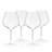 Reserve Inez Crystal Burgundy Glasses