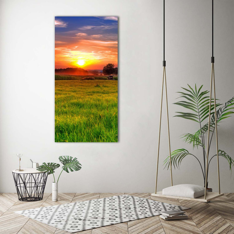 Sunset - Wrapped Canvas Print