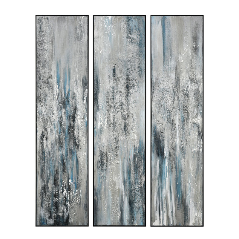 «During Texture», art mural - ensemble de 3
