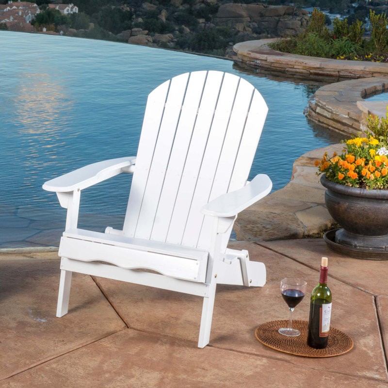 Chaise Adirondack Malibu, Blanc