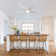 51.96" 5 - Blade Reversible Ceiling Fan With LED Lights And Remote