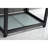 Kingston Brass Quadras 31-Inch Ceramic Console Sink with Steel Base and Glass Shelf-49619354-49610575