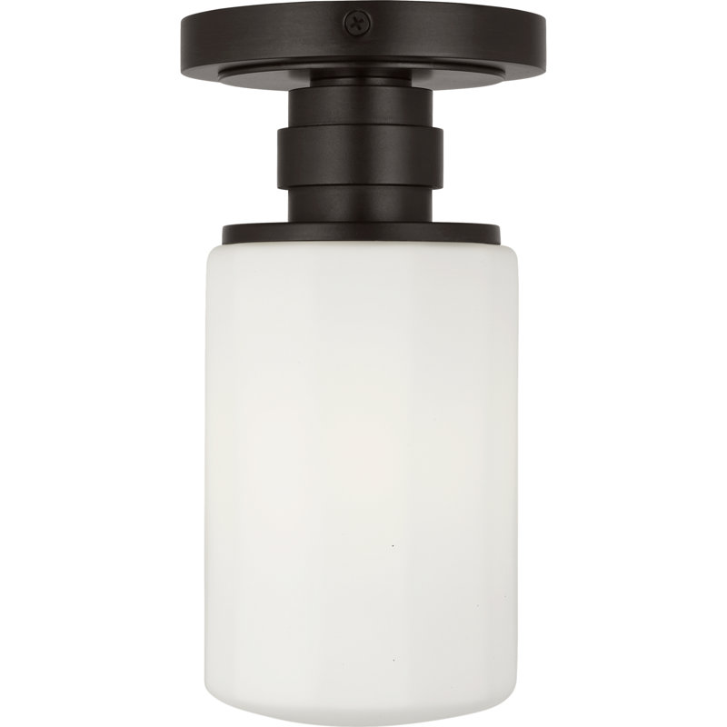 Fairfax 1 - Light Flush Mount, Aged Iron