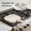 19 - Piece Non-Stick Aluminum Cookware Set-1560411125