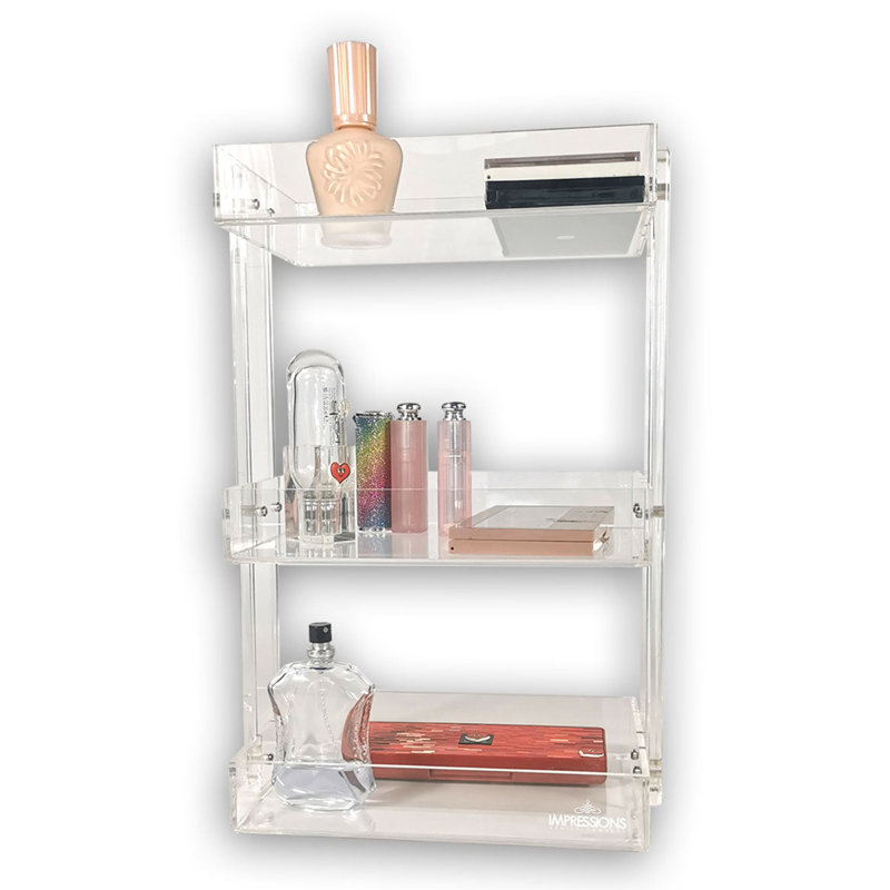 Rangement pour tablettes de salle de bain 3 niveaux Machicote