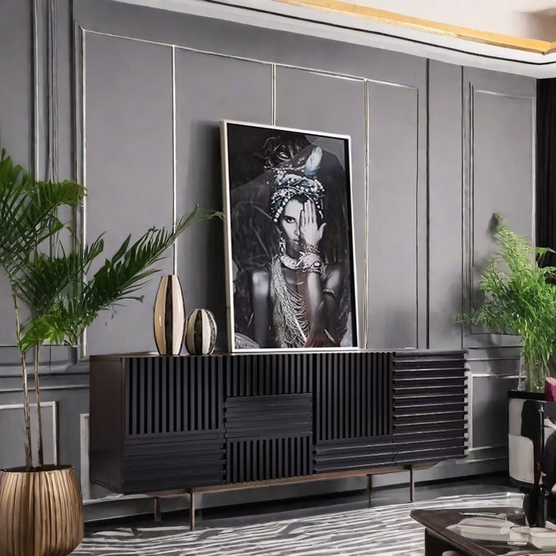 Minimalist Art Accent Cabinet