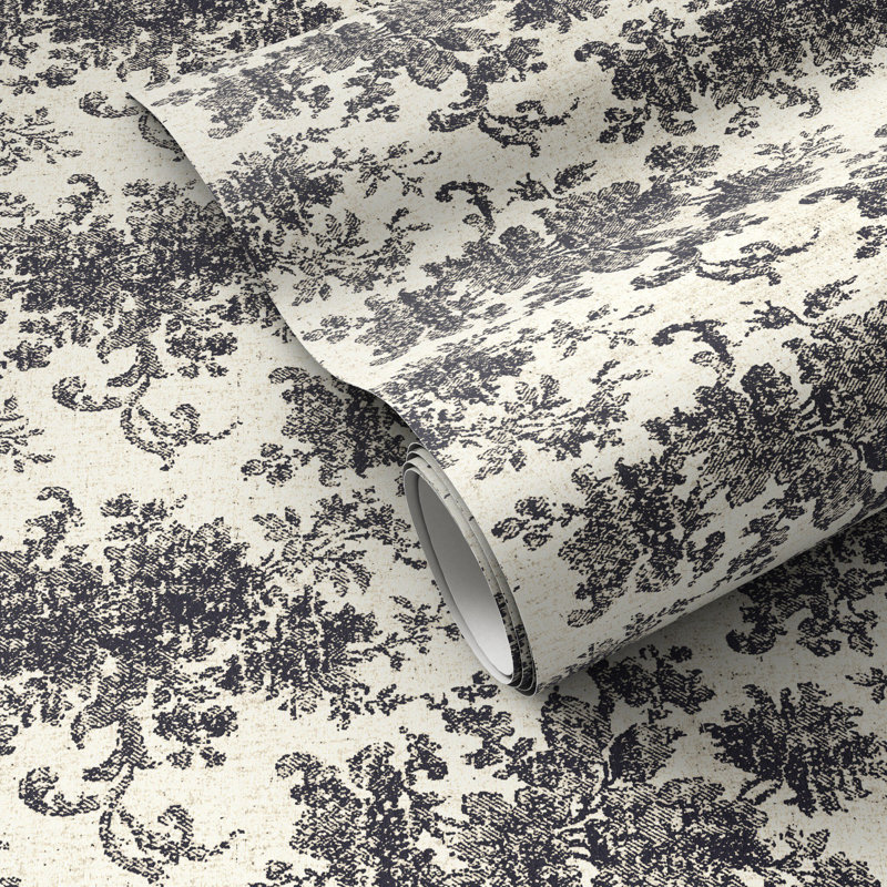 Fallingbrook Wallpaper by FH Art Studio, 12"x8", Fallingbrook Black II