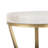 Mirasol Marble Top End Table