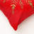Throw Pillow | Embroidered Snowflake Pillow |18x18"