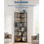 200 cm H x 60 cm W Bookcase