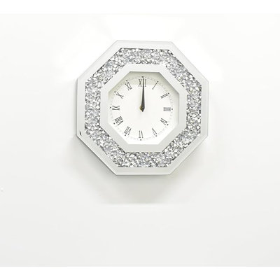 Glass Wall Clock