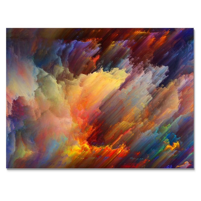 «Colorful Living», reproduction sur toile tendue, H 30 po x l 40 po x P 1,5 po