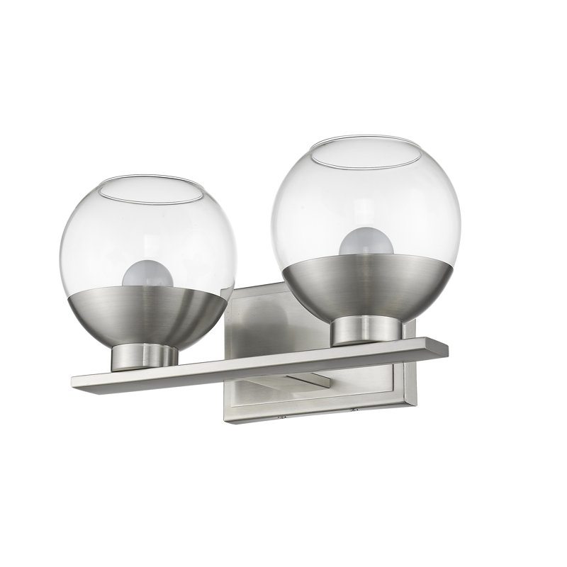 Mingus 2 - Light Dimmable Vanity Light, Brushed Nickel