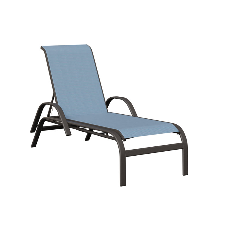 Méridienne Berlin Gardens Murphy, Bleu, Graphite moucheté