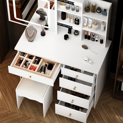 Dressing Table with Mirror