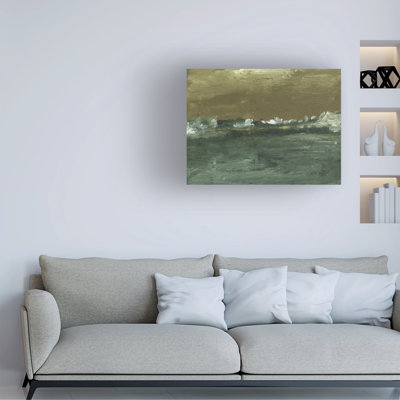 Art mural sur toile tendue - Sharon Gordon «Voyage Taken III» pour décoration de salon, de chambre à coucher ou de bureau - 14 x 19