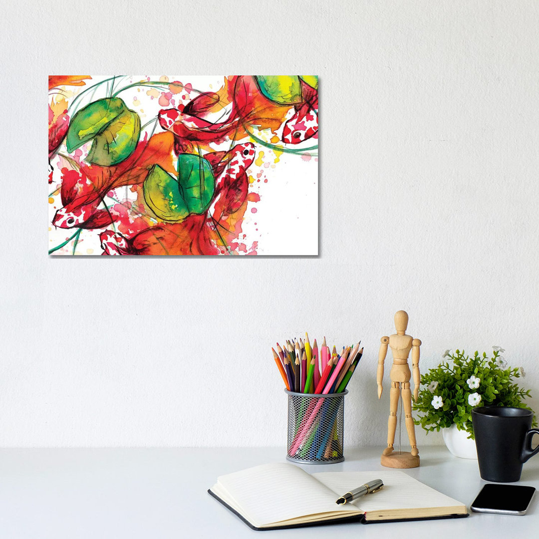 Fish Svinils Ar von The Cosmic Whale - Gallery-Wrapped Canvas Giclée on Canvas