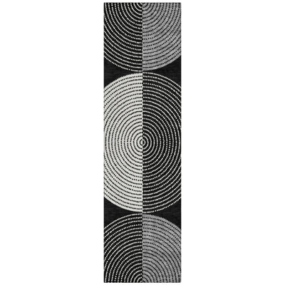 Machine Washable Indoor/Outdoor Hovey ACN2281 Geometric Rug