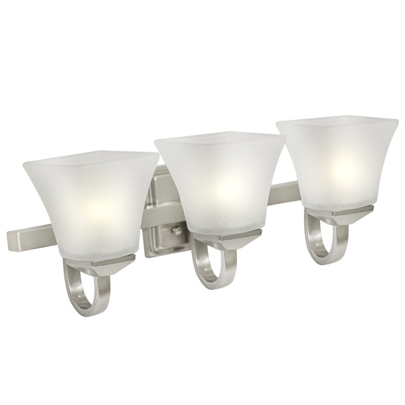 Bendigo Satin Nickel Vanity Light, 3