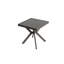 Table en aluminium coulé