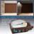 20/40/60W LED Wall Pack Light Photocell 3CCT 3000K-5000K, 2400-7200LM, Dusk To Dawn LED Outdoor Lighting IP65 120-277V Dimmable Frosted Lens