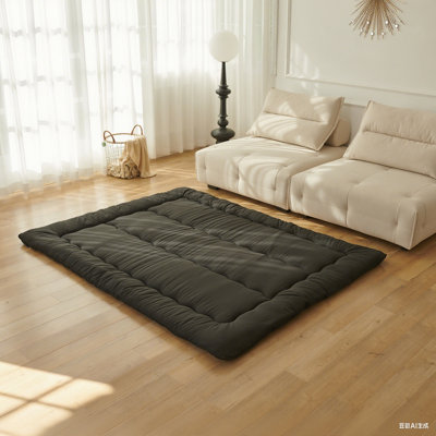 Matelas de plancher japonais pour grand lit, futon, pliable