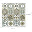 Aleydis Limestone Spanish Glossy 3D Sticker Tile 15.24cm x 15.24cm