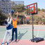 Panier de basketball 84 po