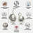 2 Pieces Swan Statues Sculpture Souvenir Gift Ceramic Statue Decoration Decoration-149846188