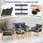 Iyone Wicker 4 - Person Patio Conversation Set with Cushions