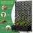 Rohun Galvanized Metal Rectangular Planter with Trellis and Locking Wheels-1499419182-1478089835