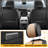 Front Row Seat Covers Universal Waterproof Polyester For Cars Suvs Trucks Airbag Compatibility​​-117805491