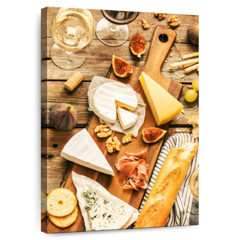 Yarlin Wine And Cheese Snacks, 36" H x 24" W