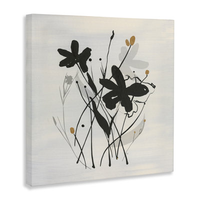 "Abstract Flower Squiggles", art mural sur toile par Susan Jill