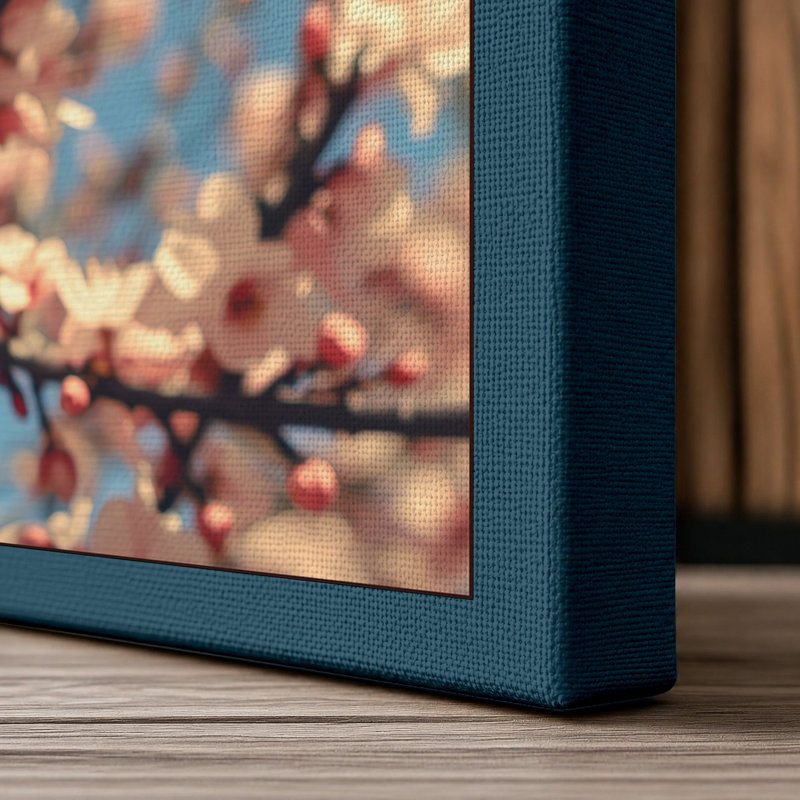 Print, 24x16 - 61.0 x 40.6 cm, Teal Border