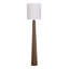 Lampe sur pied solaire Woonari marron