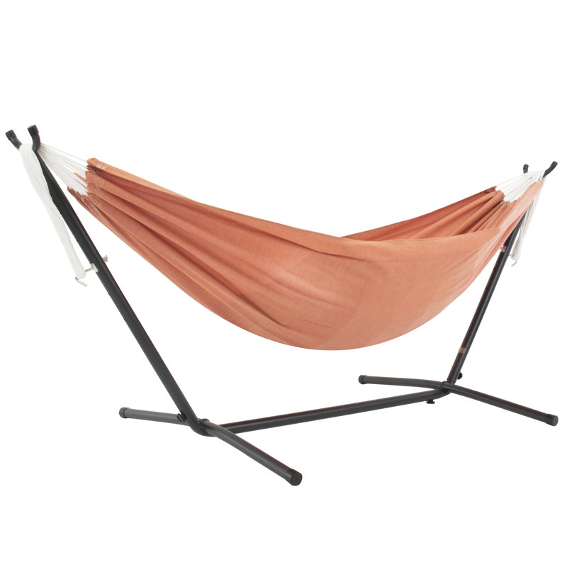 Tessa Double Hammock with Stand, Coral