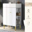 Meuble-lavabo 21,6 po avec lavabo en céramique-312684885