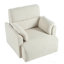 Chaise surdimensionnée avec repose-pieds avec rangement-389592260