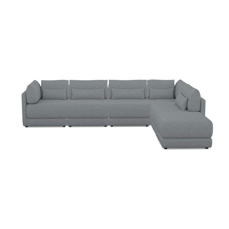 Canapé modulaire 6 pièces Ease, Ian Pewter