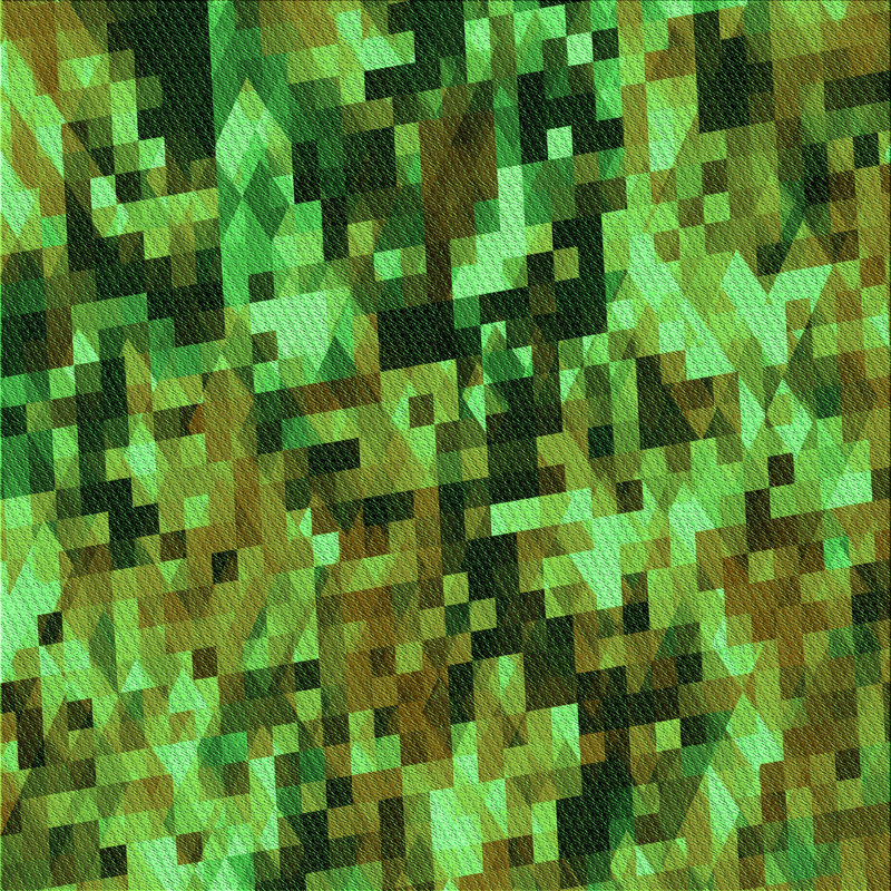 Abstract Indoor Rug, Square 7' x 7'