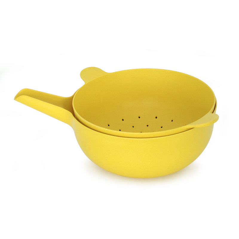 Ensemble de bol et passoire EKOBO, H 5 po x l 8,5 po x P 8,5 po, Lamon
