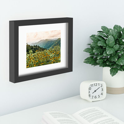 Cadre noir Loon Peak® Smoky Mountains par Nature Magick, reproduction d'art encadrée, 8 po x 10 po